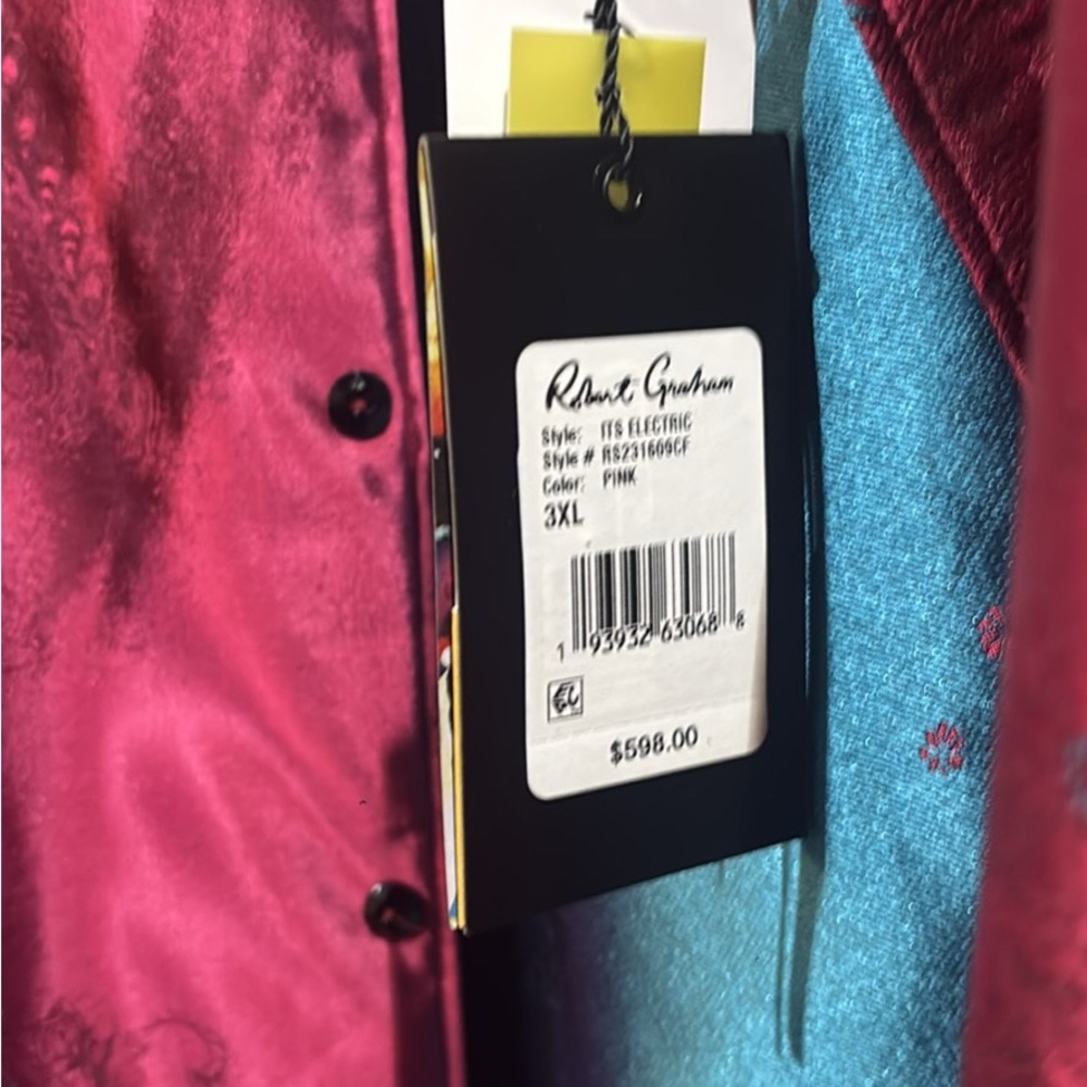 Robert Graham Pink Bomber Jacket